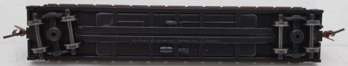 Wheels of Time 50107 N Scale Denver & Rio Grande Western 53'6' Flat Car #21068 LN/Box