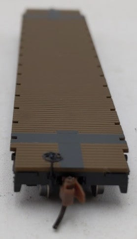 Wheels of Time 50107 N Scale Denver & Rio Grande Western 53'6' Flat Car #21068