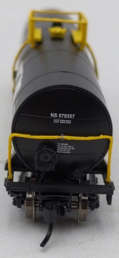Atlas NSE 13-16 N Scale Norfolk Southern Roanoke Shops Tank Car #670357 VG/Box