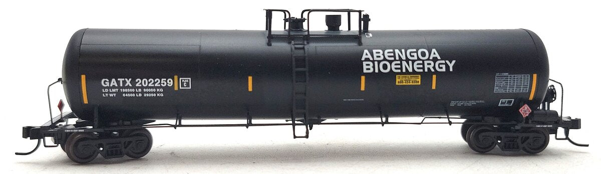 Athearn 10589 N Abengoa Energy GATX Ethanol Tank Car #202259 LN/Box
