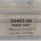 Trainworx Inc 24403-04 N Missouri Pacific PS2CD 4427 Covered Hopper #711795 LN/Box