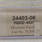 Trainworx Inc 24403-06 N Missouri Pacific PS2CD 4427 Covered Hopper #712052 LN/Box
