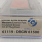 Wheels of Time 61119 N Denver & Gio Rrande Western PC&F 50' Boxcar #61500 LN/Box