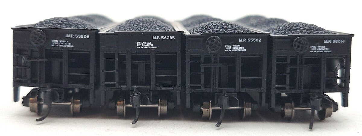 Broadway Limited 7430 N MP Route of the Eagles ARA 70-Ton Quad Hopper Cars LN/Box