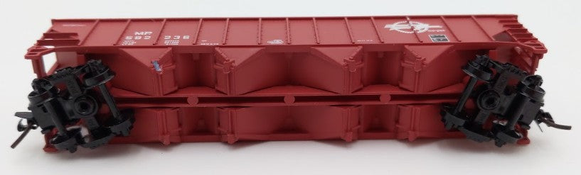 Trainworx Inc. 2403-25 N Scale MP 100-Ton 4-Bay Quad Hopper Car with Coal Load VG/Box