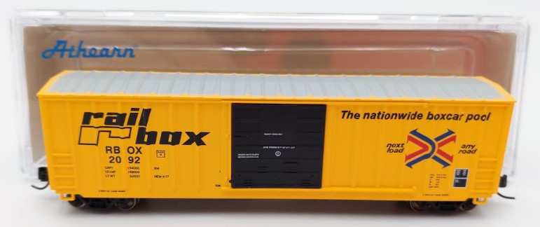 Athearn ATH6775 N Scale RailBox 50' Berwick Box #2092