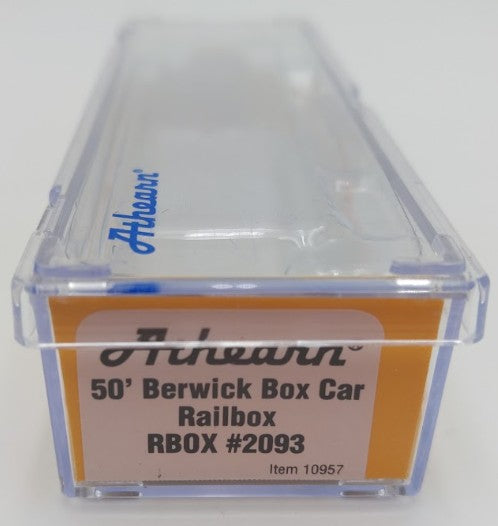 Athearn 10957 N Scale Late RailBox 50' Berwick Box Car #2093