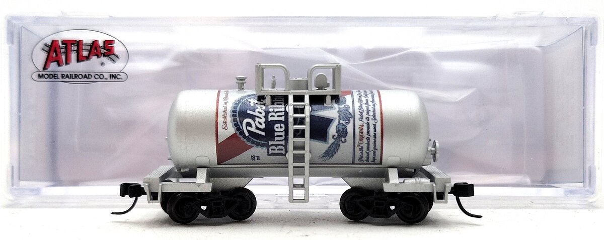 Atlas 50005637 N Pabst Blue Ribbon Beer Can Tank Car #1844 LN/Box