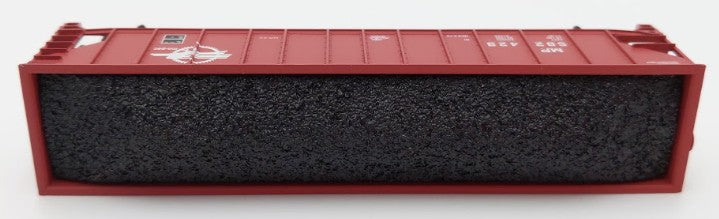 Trainworx Inc. 2403-30 N Scale MP 100-Ton 4-Bay Quad Hopper Car with Coal Load LN/Box