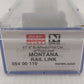Micro-Trains 05400110 N Montana Rail Link 61' Bulkhead Flatcar #62023 LN/Box