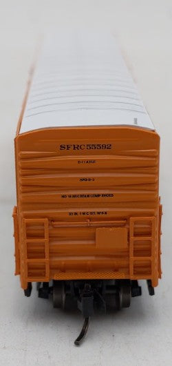 InterMountain 68824-10 N Scale Santa Fe R70-20 Mechanical Reefer Car #55592 EX/Box