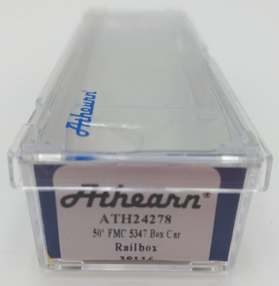 Athearn ATH24278 N Scale Railbox 50' FMC 5347 Box Car #38116