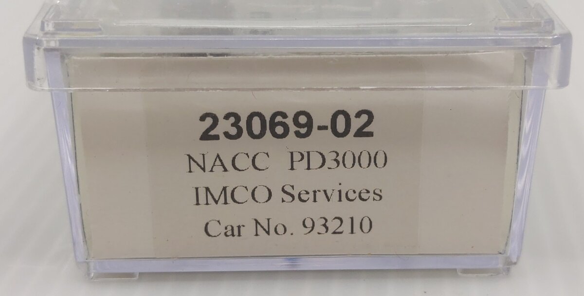 Trainworx Inc. 23069-02 N Scale IMCO PD 3000 Covered Hopper #93210 LN/Box