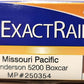 ExactRail EN-50811-1 N Scale Missouri Pacific Gunderson 5200 Boxcar #250354 LN/Box