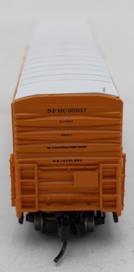 InterMountain 68824-11 N Scale Santa Fe R70-20 Mechanical Reefer Car #55657 EX/Box