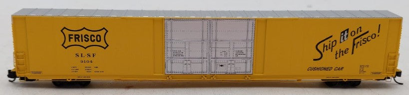 Trainworx Inc. 29336-02 N Scale Frisco 86' Auto Parts Car #9104 EX/Box