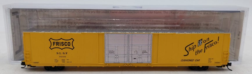 Trainworx Inc. 29336-02 N Scale Frisco 86' Auto Parts Car #9104 EX/Box