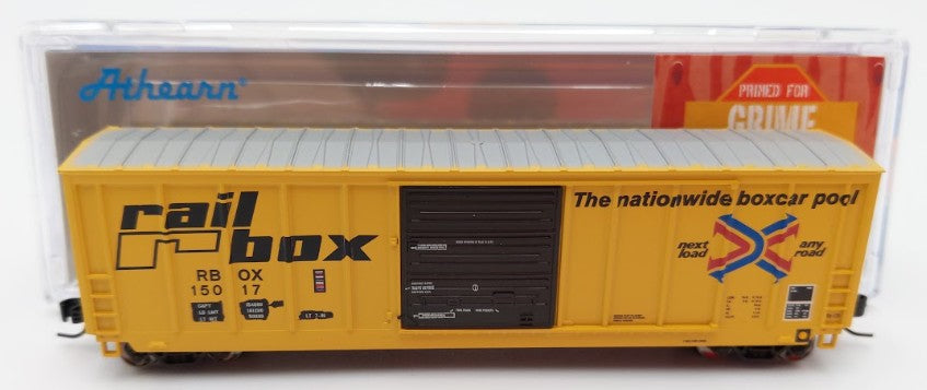 Athearn ATH2341 N Scale Railbox 50' PS 5277 Boxcar #15017 EX/Box