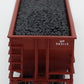 Trainworx Inc. 583113 N Scale MP 100-Ton 4-Bay Quad Hopper Car with Coal Load EX/Box