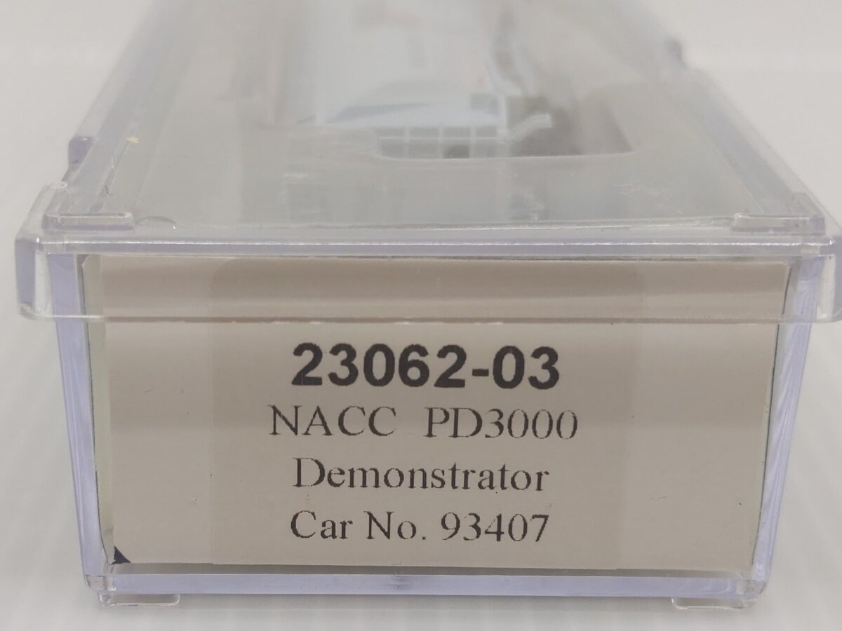 Trainworx Inc 23062-03 N Scale Demonstrator NACC PD3000 Covered Hopper #93407