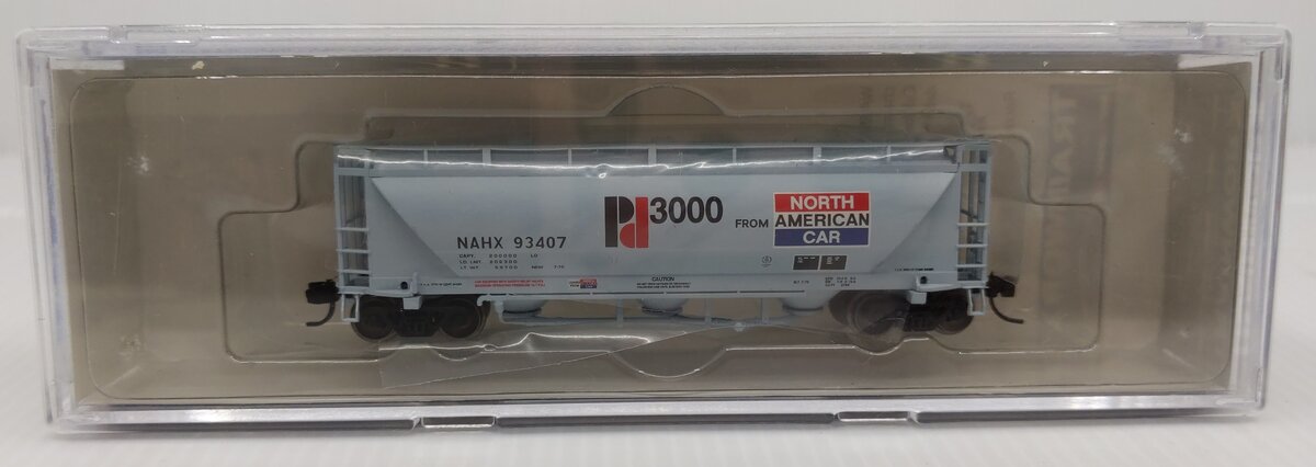 Trainworx Inc 23062-03 N Scale Demonstrator NACC PD3000 Covered Hopper #93407