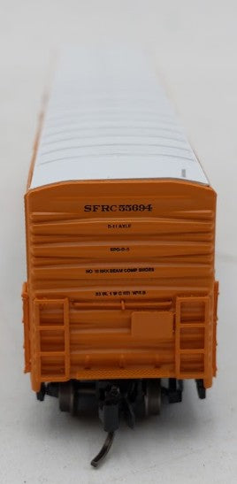 InterMountain 68824-12 N Scale Santa Fe R70-20 Mechanical Reefer Car #55694 LN/Box