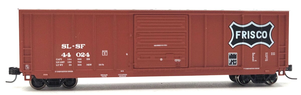 Athearn 2283 N St. Louis San Francisco 50' PS 5277 Single Door Box #44024 LN/Box
