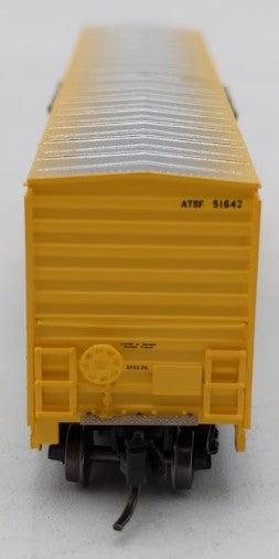 InterMountain 67521-06 N Scale ATSF Ex-Railbox PS Exterior Post Boxcar #51643 EX/Box