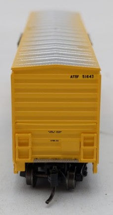 InterMountain 67521-06 N Scale ATSF Ex-Railbox PS Exterior Post Boxcar #51643 EX/Box