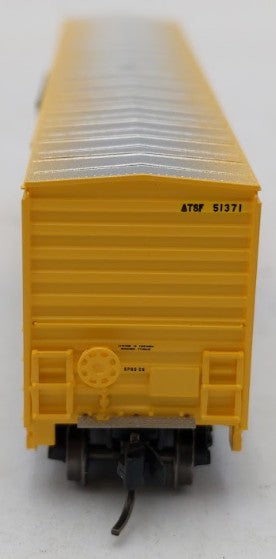 InterMountain 67521-02 N Scale ATSF Ex-Railbox Exterior Post Boxcar #51371 LN/Box