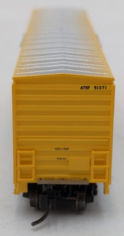 InterMountain 67521-02 N Scale ATSF Ex-Railbox Exterior Post Boxcar #51371 LN/Box