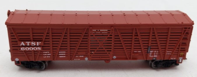 InterMountain 67914-01 N Scale Santa Fe Stock Car #60008 LN/Box