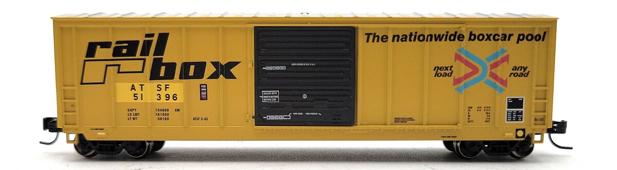 Athearn 2332 N Santa Fe 50' PS 5277 Boxcar #51396