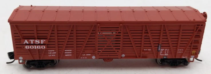 InterMountain 67914-02 N Scale Santa Fe Stock Car #60160 EX/Box