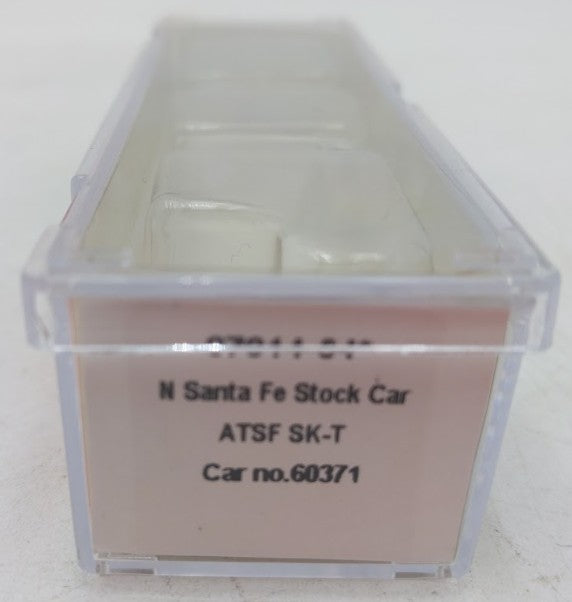 InterMountain 60371 N Scale Santa Fe Stock Car #60371 LN/Box