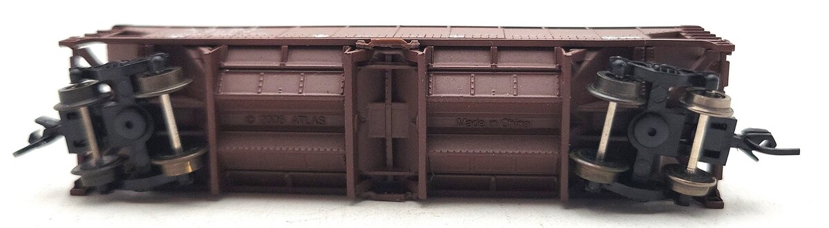 Atlas 34785-1 N Scale Santa Fe 70 Ton Hart Ballast Car #77009 LN/Box