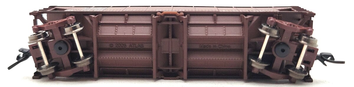 Atlas 34774-6 N Scale ATSF 70 Ton Hart Ballast Car #86620 LN/Box