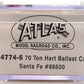 Atlas 34774-6 N Scale ATSF 70 Ton Hart Ballast Car #86620 LN/Box