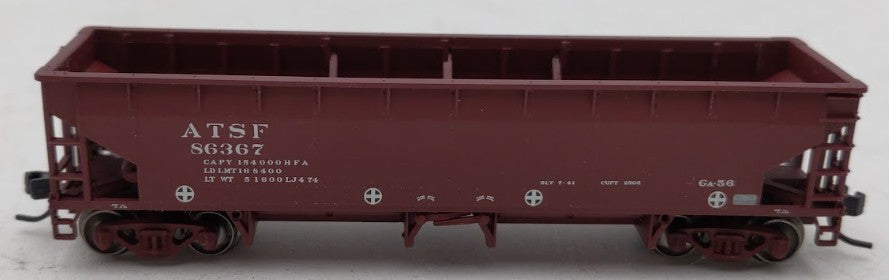Atlas 50001695A N Scale Santa Fe (Late/Repaint) Hart Ballast Car #86367 LN/Box
