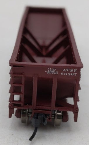 Atlas 50001695A N Scale Santa Fe (Late/Repaint) Hart Ballast Car #86367 LN/Box