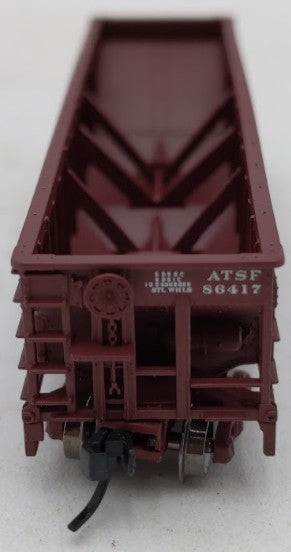 Atlas 50001695B N Scale Santa Fe (Late/Repaint) Hart Ballast Car #86417 LN/Box
