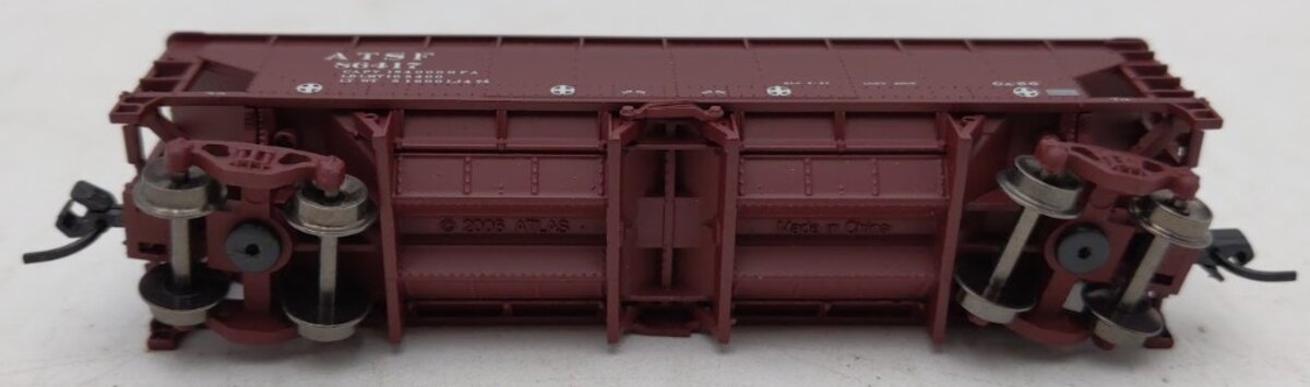 Atlas 50001695B N Scale Santa Fe (Late/Repaint) Hart Ballast Car #86417 LN/Box