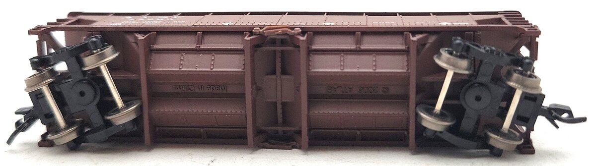 Atlas 34785-4 N Scale 70 Ton Santa Fe Hart Ballast Car #77260 LN/Box