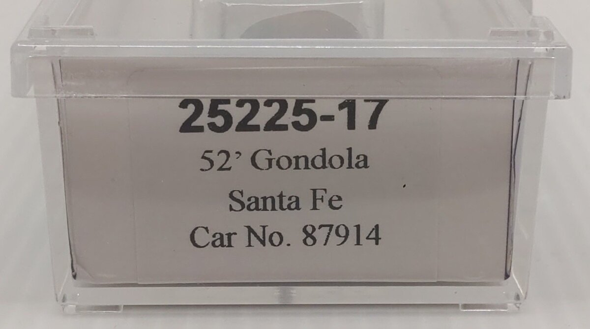 Trainworx Inc 25225-17 N Santa Fe 52' 6" Corrugated Gondola #87914