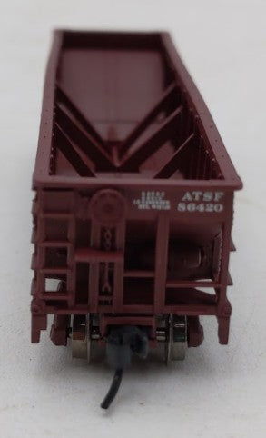 Atlas 50001694 N Scale Santa Fe (Late/Repaint) 70-Ton Hart Ballast Car #86420 EX/Box