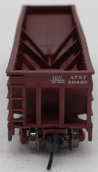 Atlas 50001694 N Scale Santa Fe (Late/Repaint) 70-Ton Hart Ballast Car #86420 EX/Box
