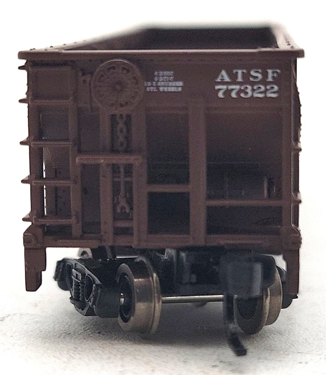 Atlas 34785-5 N Scale Santa Fe 70 Ton Hart Ballast Car #77322 LN/Box