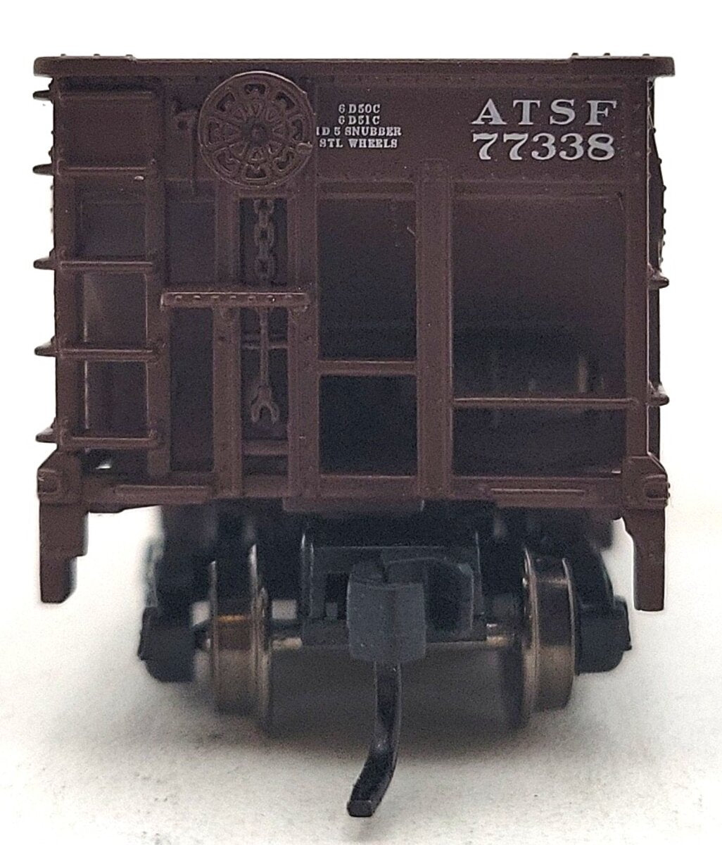 Atlas 34785-6 N Scale Santa Fe 70 Ton Hart Ballast Car #77338 LN/Box