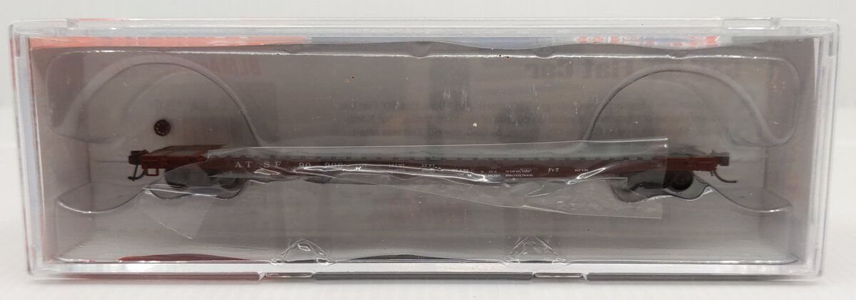 BLMA Models 17001 N Scale ATSF 60' Flat Car #90906
