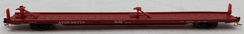 Trainworx Inc 2852501 N ATSF Pullman-Standard 85' Intermodal Flatcar #89778 EX/Box